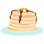 Pancakes Stencil