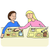 What would you do if someone took food off your tray at lunch?