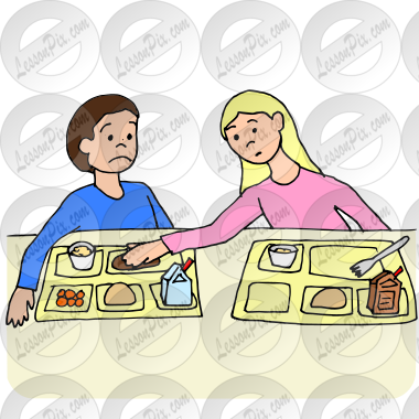 stealing food clipart