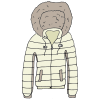 I wear a coat to be warm on cool and cold days.