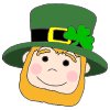 Look at the cover. Who wants to catch a Leprechaun?
