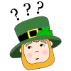 What does the Leprechaun mean when he says, "I'll make a scene"?