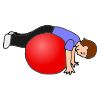 Prone+on+Yoga+Ball Picture
