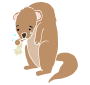 Sad Groundhog  Stencil