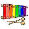 Play+the+xylophone. Picture