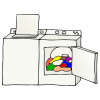 wash the clothes
