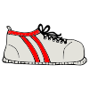 I see the shoe.
