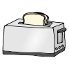 Put+a+slice+of+bread+in+the+toaster. Picture