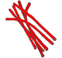 Red Pipe Cleaners