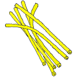 Yellow Pipe Cleaners Picture