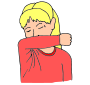 Sneeze in Elbow
