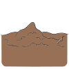 I see mud. 
Squish, squish, squish.