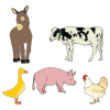 Which+one+is+a+farm+animal_ Picture