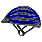 Bike helmet Stencil