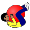 Hold Ball on Belly