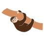 sloth Stencil