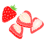 Strawberries Stencil