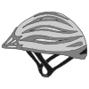 I wear a helmet.