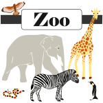Zoo Stencil