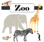 Zoo Stencil