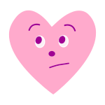Thinking Heart Stencil