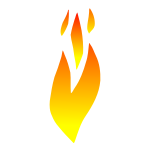 Flame Stencil