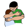 hugging Picture