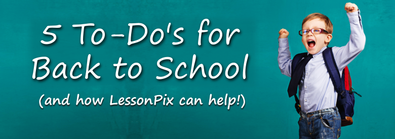 Header Image for 5 TO-DOs for Back To School