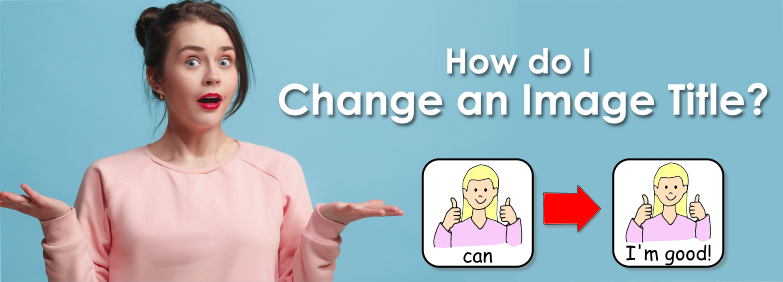 Header Image for Change an Image Title