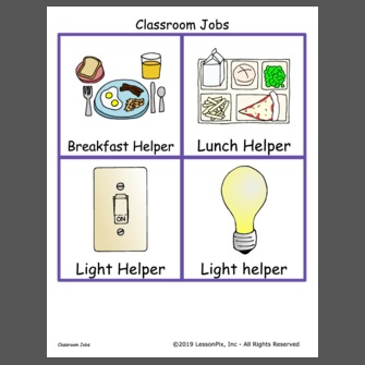 Classroom Jobs