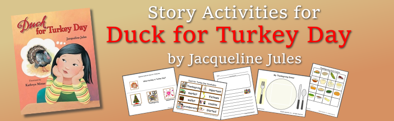Header Image for Duck for Turkey Day, by Jacqueline Jules