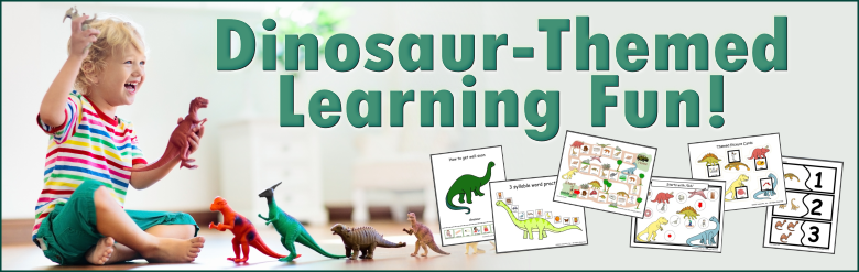Header Image for Dinosaur-Themed Learning Fun