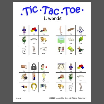 Custom Tic Tac Toe Board  Words with Boards - Words with Boards, LLC