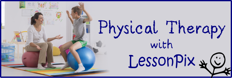 Header Image for Physical Therapy with LessonPix