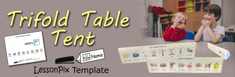 Header Image for Trifold Table Tent
