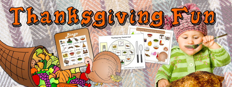 Header Image for Thanksgiving Theme Pictures and Rhymes