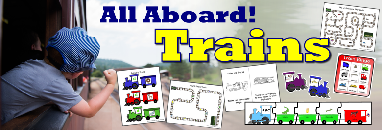 Header Image for Trains - All Aboard for Learning Fun!