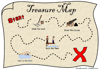 simple treasure maps