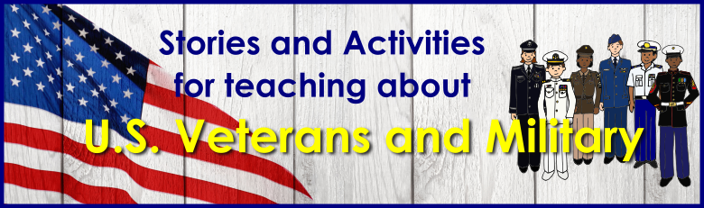 Header Image for Lesson Related to Teaching about US Veterans and Military