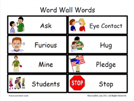 Classroom math word wall photos shared by Teachers