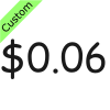 $0.06  Stencil