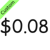$0.08  Stencil