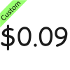 $0.09  Stencil
