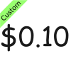 $0.10  Stencil