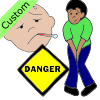 An emergency is when somone is sick, needs to go to the bathroom, or is in danger.