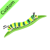 caterpillar Stencil