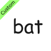 +bat Stencil