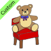 bear+on+chair Picture