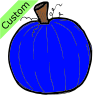 I+see+a+blue+pumkin+looking+at+me. Picture