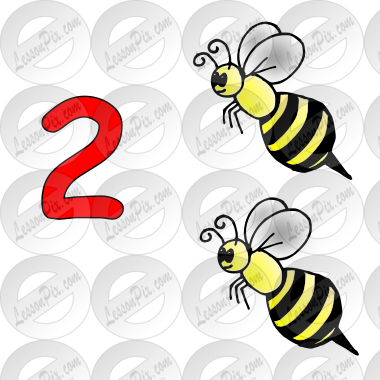 2 bees Picture